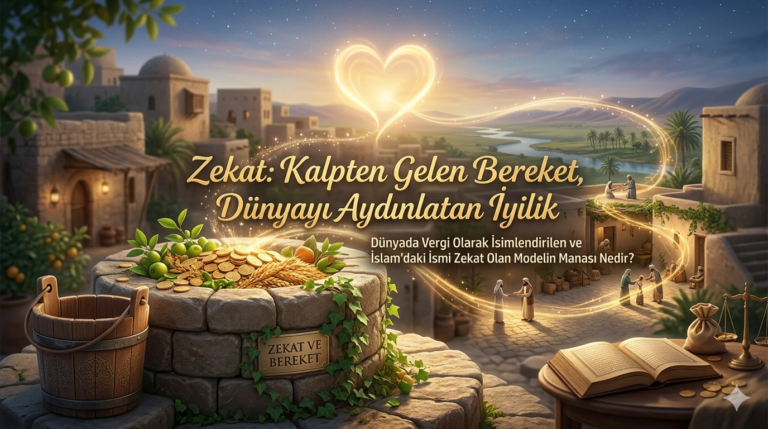 Dünya da Vergi olarak isimlendirilen ve islam da ki ismi Zekat olan modelin manası nedir