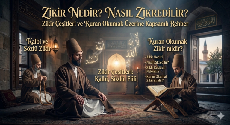 Zikir Nedir Nasıl Zikredilir Zikir Çeşitleri Nelerdir